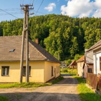 Ľudová architektúra v Smolníckej Hute Ľudová architektúra v Smolníckej Hute
