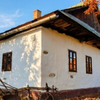 Banícke ľudové domy spišského typu v obci Smoľník