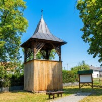 Drevená zvonica v Dargove Drevená zvonica v Dargove