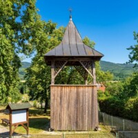 Drevená zvonica v Dargove Drevená zvonica v Dargove