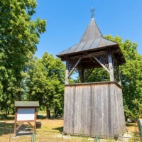 Drevená zvonica v Dargove Drevená zvonica v Dargove