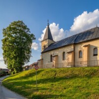 farský kostol Povýšenia sv. Kríža Obec Budimír