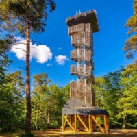 Rozhľadňa Green Point nad obcou Kluknava